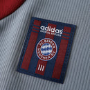 Camiseta retro de visitante II del Bayern de Múnich 98/99 Adidas para hombre - Gris