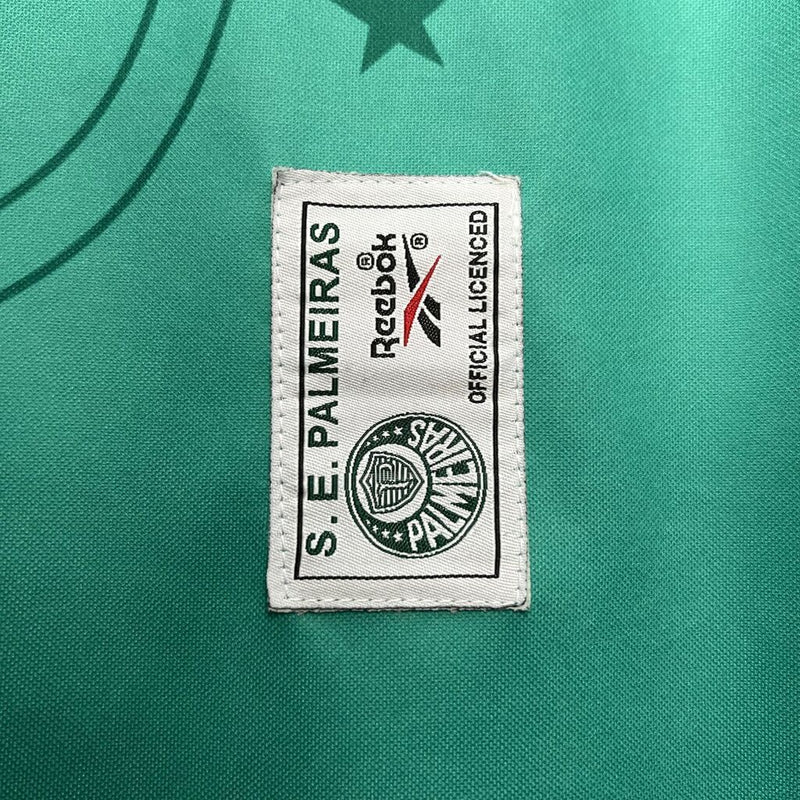 Camiseta hincha Palmeiras Retro 1ª 97-98 Hombre - Verde