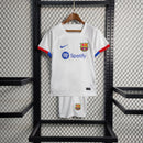 Camiseta y pantalón corto infantil Barcelona 23/24 I - Blanco