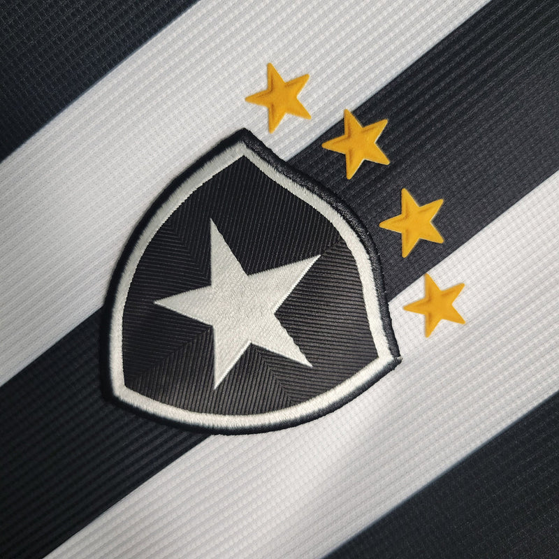 Camisa Botafogo 99/00 Retro Topper para hombre - Blanco y negro