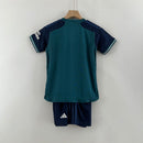 Camiseta y pantalón corto para niños del Arsenal Third III 23/24 - Verde