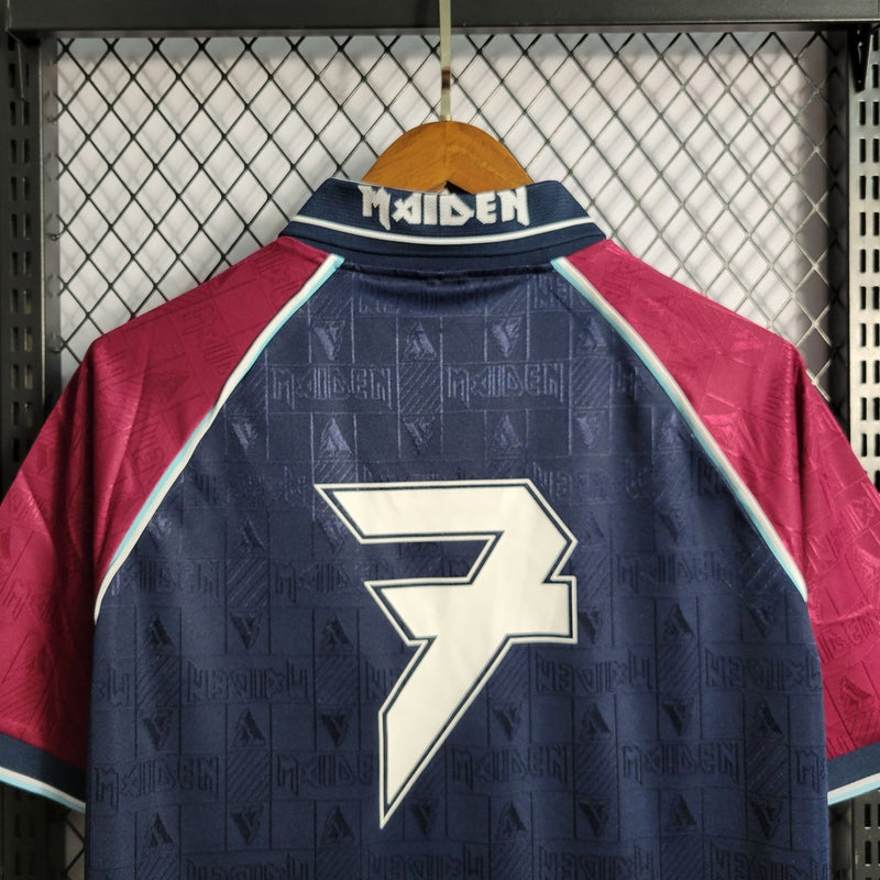 Camiseta West Ham 99 Airon Maden I Retro Fan Fila - Hombre - Azul