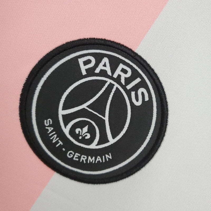 Camiseta Nike para hombre del PSG II 21/22 - Paris Saint Germain - Blanco y rosa