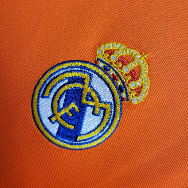 Camiseta retro Adidas Fan del Real Madrid 13/14 II para hombre - Naranja