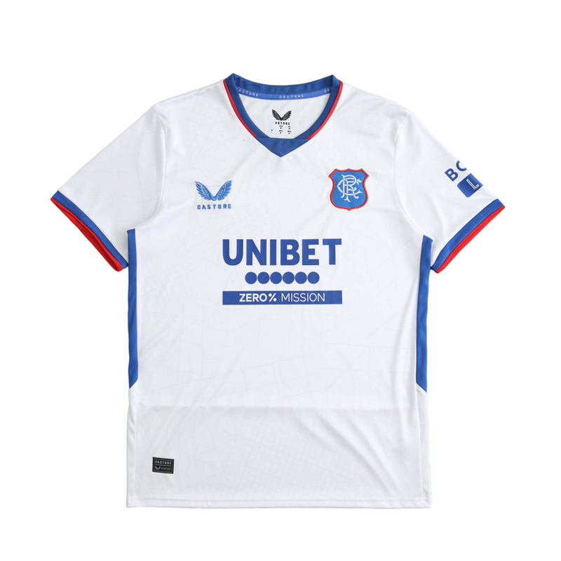 Camiseta de aficionado del Rangers Away II 24/25 para hombre - Blanca