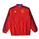 Chaqueta de doble cara España 24/25 para hombre, azul y roja