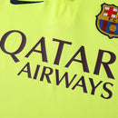 Camiseta retro Nike para aficionado del Barcelona Visitante II 14/15 - Verde neón