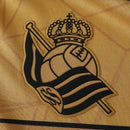 Camiseta de aficionado de la Real Sociedad Visitante II 2024/25 para hombre - Dorada