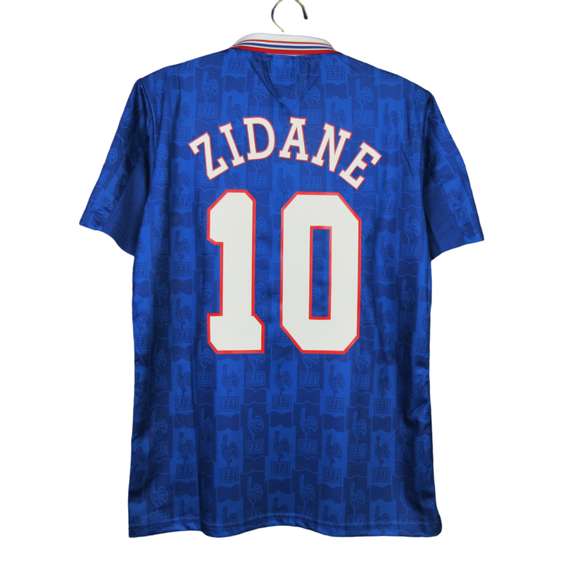 Camiseta Adidas para hombre de la selección francesa retro I 1996 - Azul
