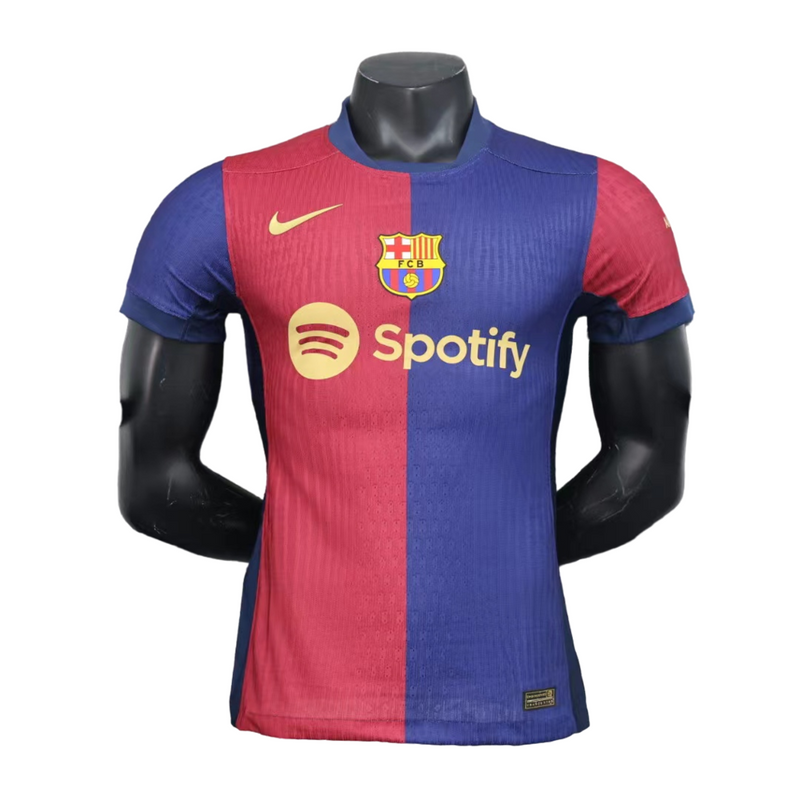Camiseta local del Barcelona 24/25 - Jugador - Rojo y Azul