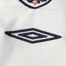 Camiseta retro de local de la selección nacional de Inglaterra 2004 para hombre - Blanca