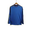 Camiseta Adidas de visitante de manga larga retro LA Galaxy 11/12 para hombre - Azul