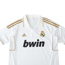 Camiseta retro de aficionado Adidas del Real Madrid I 11/12 para hombre - Blanca