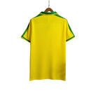 Camiseta retro local de la selección brasileña 97/98 para hombre - Amarilla