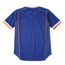 Camiseta retro de la selección holandesa de reserva II 1998 para hombre - Azul