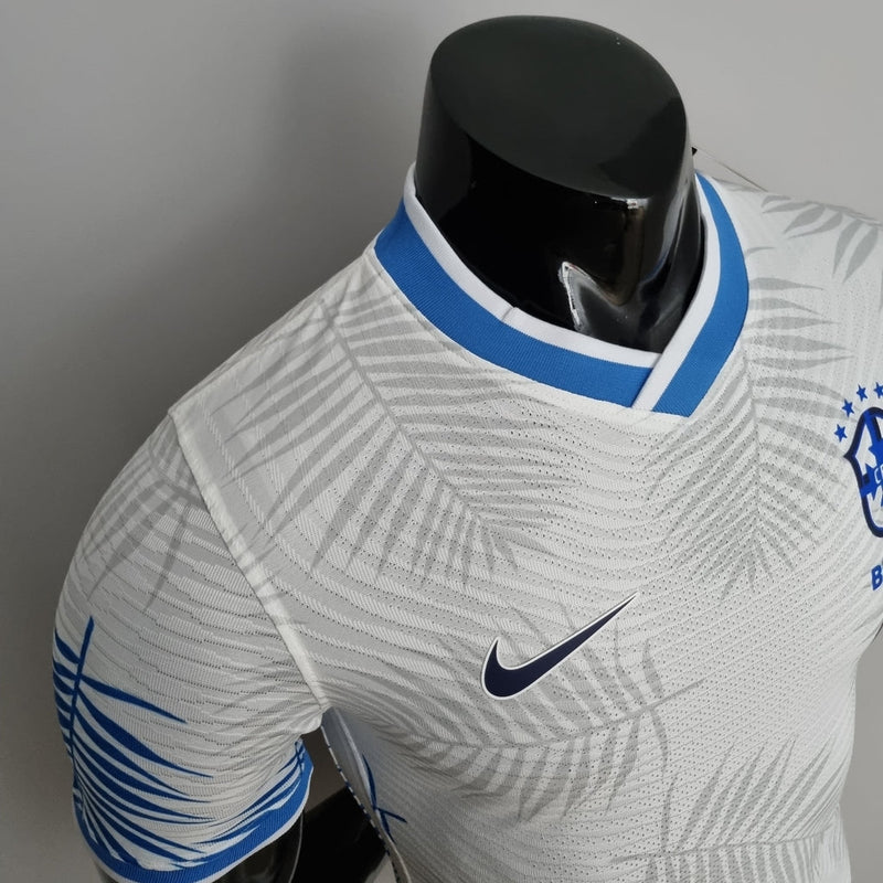 Camiseta Nike de jugador de la selección brasileña edición especial para hombre - Blanca