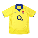 Camiseta Nike retro de visitante del Arsenal 03/04 para hombre - Amarilla