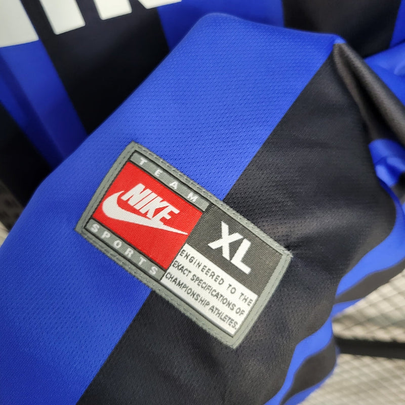 Camiseta retro local del Inter de Milán 1999/00 Nike para hombre - Negro y azul