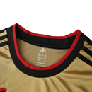 Camiseta retro de aficionado del Milan Third Third III 13/14 para hombre - Dorada