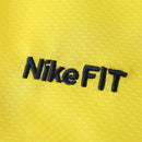 Camiseta retro de manga larga del Barcelona Away II 09/10 para hombre - Amarilla