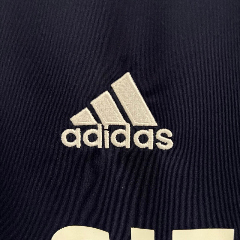Camiseta retro Adidas del Real Madrid Visitante II para hombre 04/05 - Fan - Negra