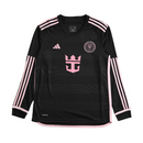 Camiseta Miami Away II - Manga larga I 24/25 Adidas Fan para hombre - Negra