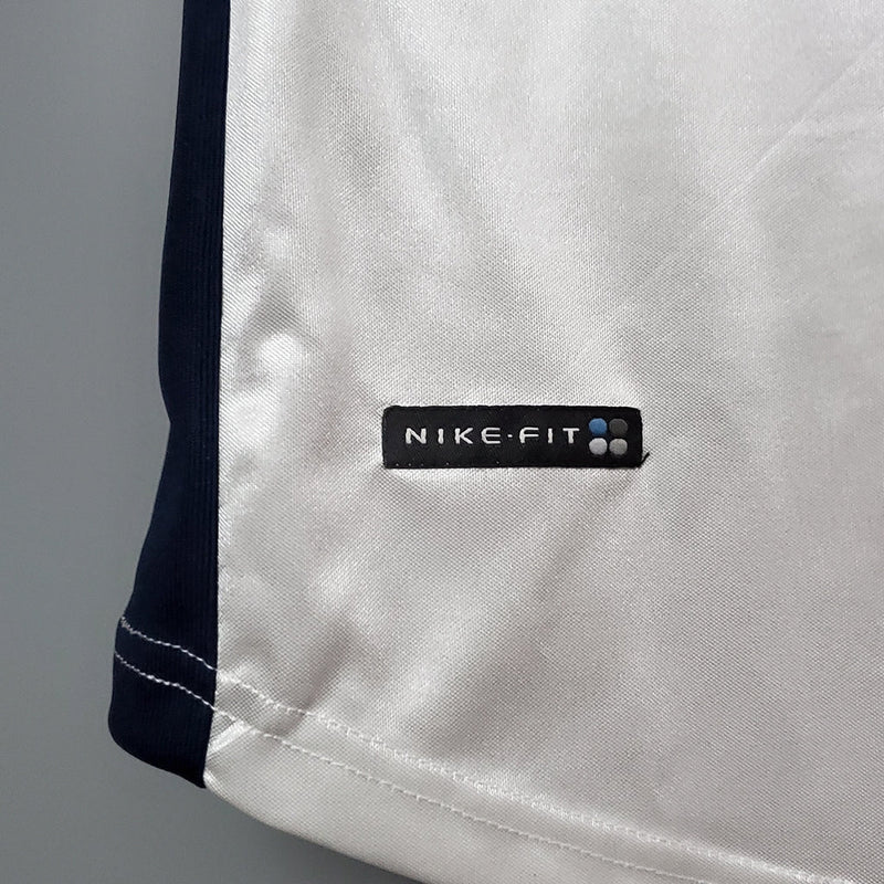 Camiseta Nike retro de visitante del Paris Saint Germain PSG 98/99 para hombre (blanco, azul y rojo)