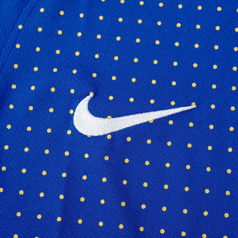 Camiseta retro de la selección brasileña - Reserva Brasil 2010 para hombre - Azul y amarillo