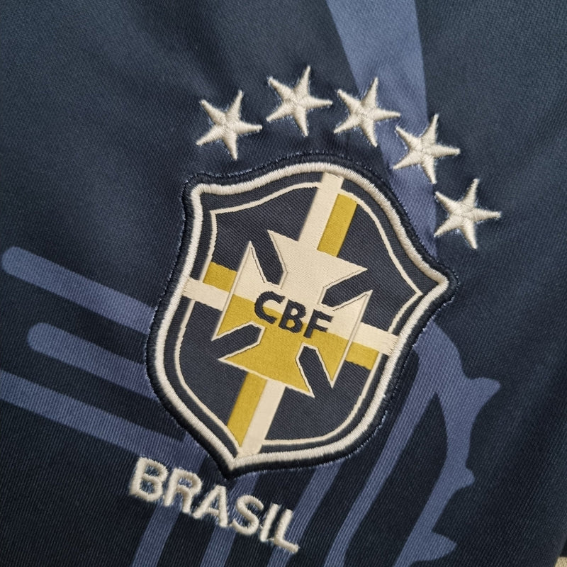 Camiseta Nike para mujer de la selección brasileña especial del noreste - Negra