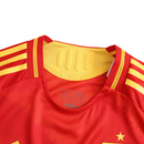 Camiseta local de la selección españa 24/25 para hombre - Roja