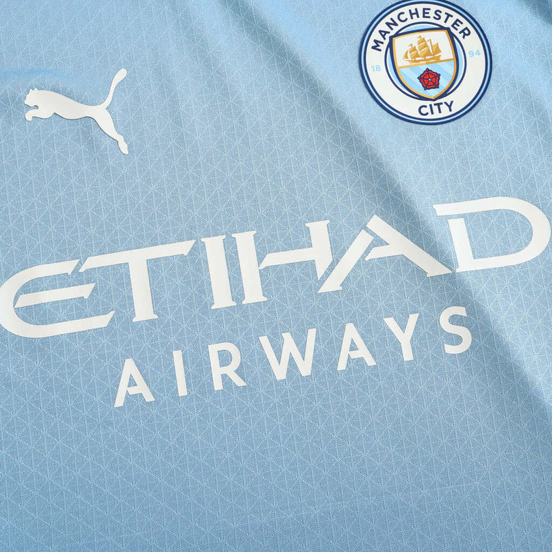 Camiseta local del Manchester City 24/25 para hombre - Azul