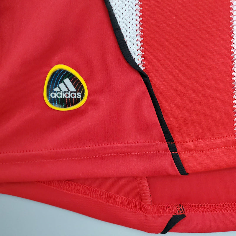 Camiseta retro local del Bayern Múnich 10/11, camiseta Adidas para hombre, color rojo y blanco