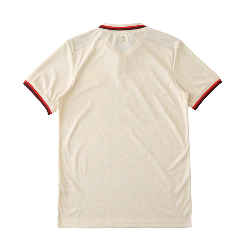 Camiseta de jugador del Bayern Múnich Third Third III 24/25 para hombre - Blanco y rojo - Beige