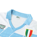 Camiseta retro de visitante del Napoli II 91/93 para hombre - Blanca