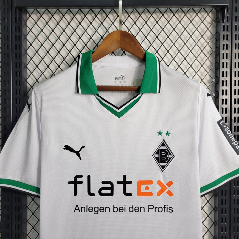 Camiseta Puma Borussia Mönchengladbach Primera 23/24 - Hombre - Blanco