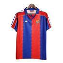 Camiseta retro de aficionado del Barcelona 92/94 para hombre de Kappa - Roja