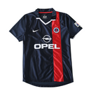 Camiseta retro local del Paris Saint Germain PSG I 01/02 Fan Nike para hombre - Azul