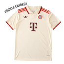 Camiseta de aficionado del Bayern Múnich 24/25 para hombre, color beige, lista para entrega