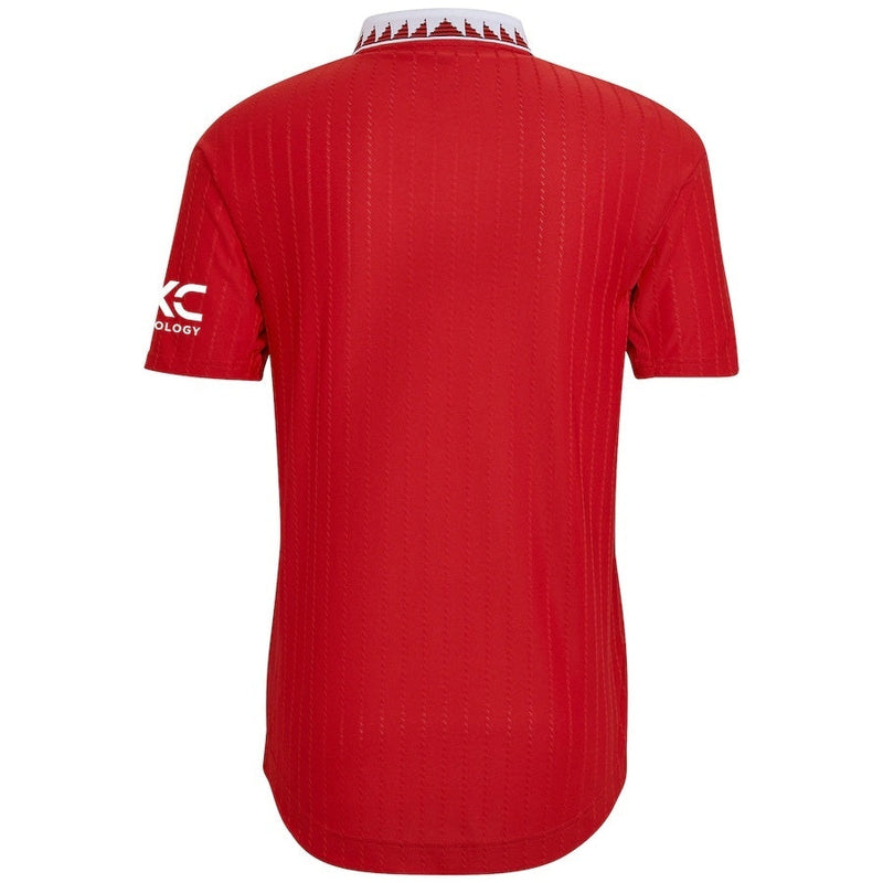 Camiseta Adidas de aficionado para hombre del Manchester United (local 22/23) - Roja