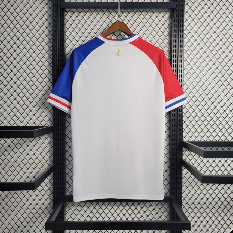 Camiseta de aficionado del León de Fortaleza II 23/24 para hombre - Blanco y rojo