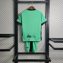 Camiseta y pantalón corto para niño del Atlético de Madrid (2ª equipación) 23/24 - Verde