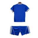 Camiseta y pantalón corto de la tercera equipación del Real Madrid 25/26 - Azul