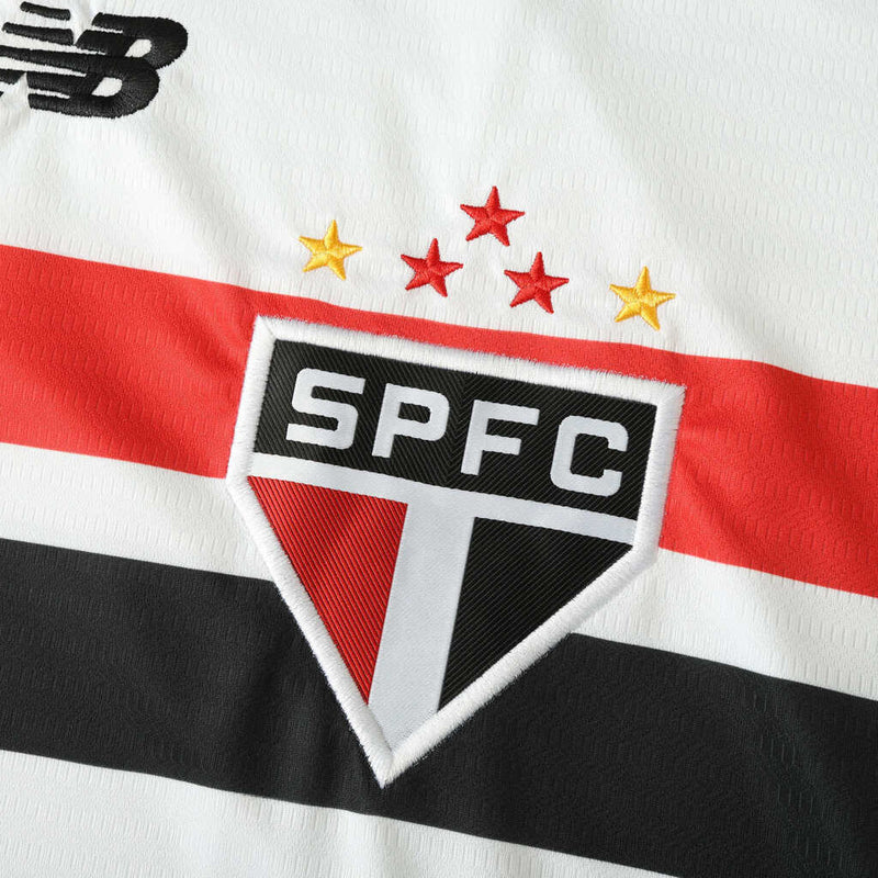 Camiseta hincha São Paulo Primera 24/25 Hombre - Blanco