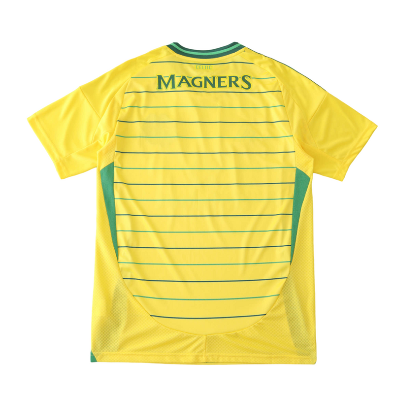 Camiseta de aficionado del Celtic Away II 24/25 para hombre - Amarilla