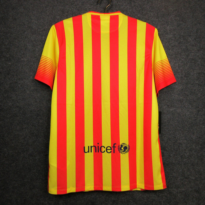 Camiseta Nike de visitante del Barcelona Retro II 13/14 para hombre - Naranja