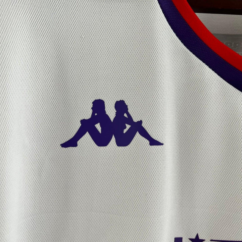 Camiseta de visitante de la Fiorentina II - Kappa Fan 23/24 para hombre - Blanca
