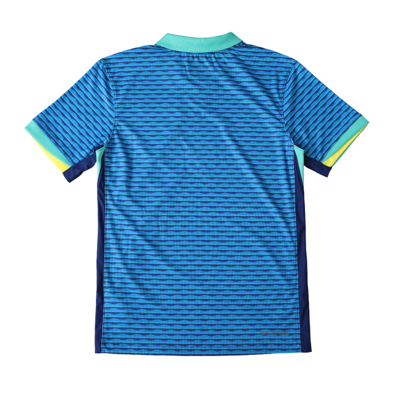 Camiseta de visitante de la selección nacional de Brasil I - 24/25 Jugador masculino - Azul