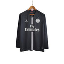 Camiseta retro de manga larga del Paris Saint Germain PSG Away II 18/19 - Negra