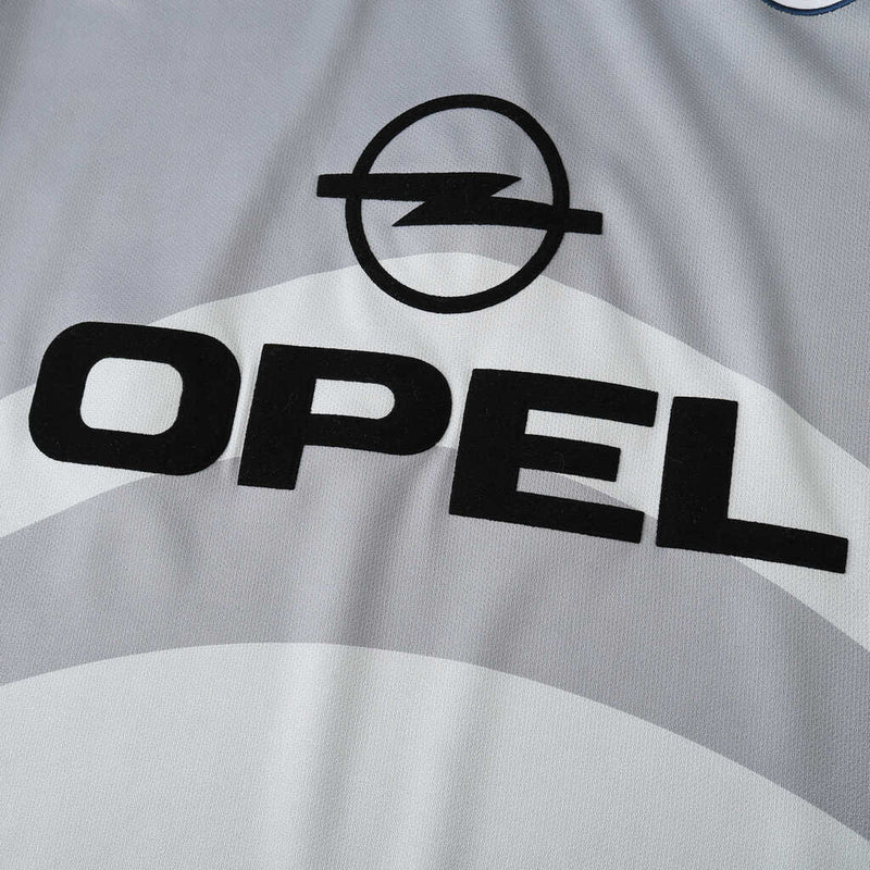 Camiseta Nike retro de visitante del PSG (Paris Saint Germain, 2001/02) para hombre, color gris