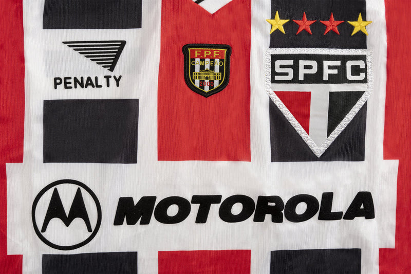 Camiseta São Paulo Retro Reserva 2000 hombre tricolor